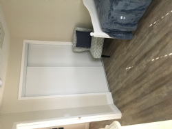 View of the large closet